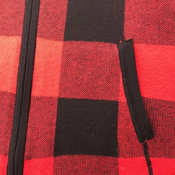 Cardigan sweater, Adrienne Vittadini, full double zippered, womens size S - Picture 3 of 5